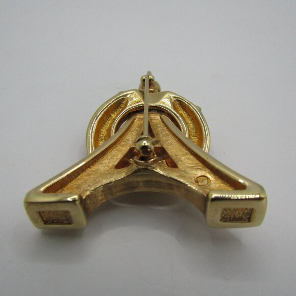 Swarovski Enamel Eiffel Tower Brooch - Picture 3 of 10